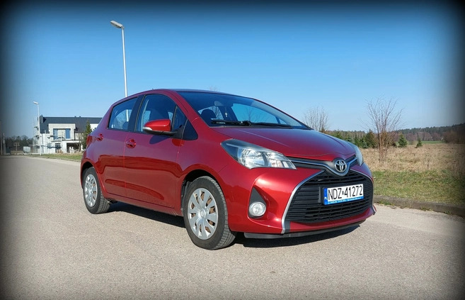 Toyota Yaris cena 35500 przebieg: 200000, rok produkcji 2014 z Działdowo małe 29